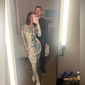 Floral Long Sleeve Dress